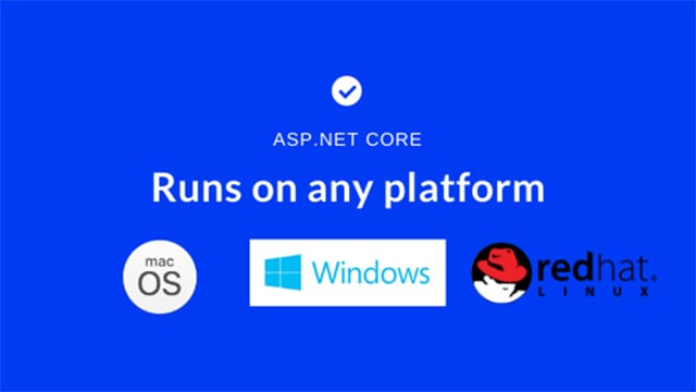 ASP.NET Core is cross-platform